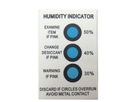 China Humidity Card Packaging Indicator