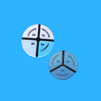 Round Humidity Indicator Plug Card HIC-6789P 60-90%