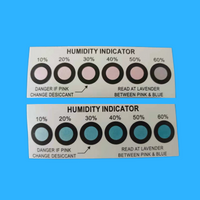6 Spots 10%-60% Dry Packing Humidity Indicator Card (HIC)