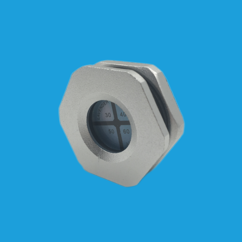 LV01-3456P Aluminum Humidity Indicator Plug RH 30-60%