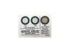  3 Dots 5%-10%-60% LED Humidity Indicator Card/PCB Humidity Indicator Card