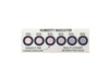 Moisureproof Packing 6 Dots Normal Humidity Sensor Strip 