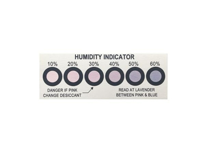 6 Dots Moisture Humidity Indicator Card from China Manufacturer - One ...