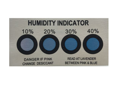 4 Dots Normal Humidity Indicator Cards 