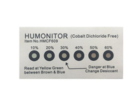 LED Six Points Cobalt free Humidity Indicator Card Strip