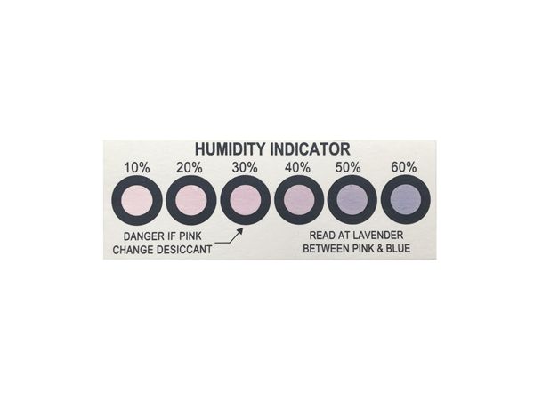 PCB Six Points Cobalt Humidity Indicator Card Strip